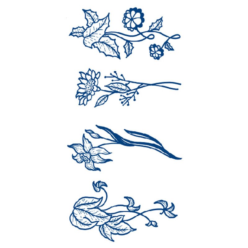 Patch poitrine aux extraits végétaux & patch tatouage / Herbal Juice Breast Patch And Tattoo Patch – Image 6