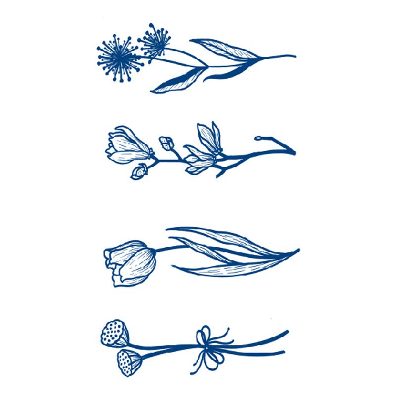 Patch poitrine aux extraits végétaux & patch tatouage / Herbal Juice Breast Patch And Tattoo Patch – Image 10