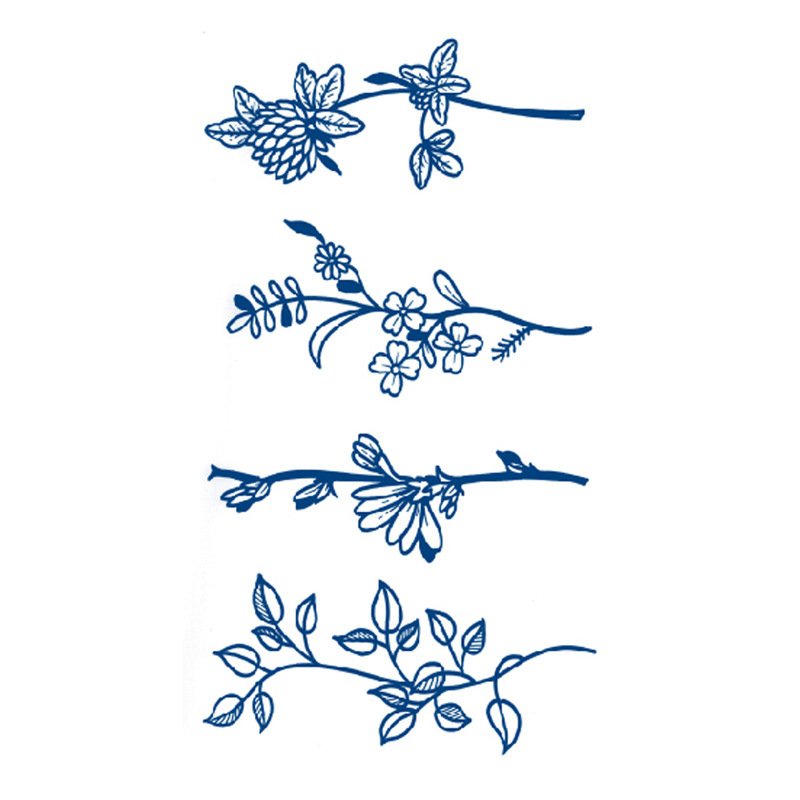 Patch poitrine aux extraits végétaux & patch tatouage / Herbal Juice Breast Patch And Tattoo Patch – Image 2