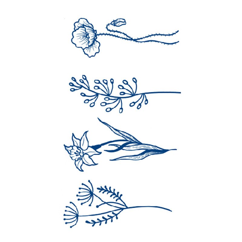 Patch poitrine aux extraits végétaux & patch tatouage / Herbal Juice Breast Patch And Tattoo Patch – Image 9